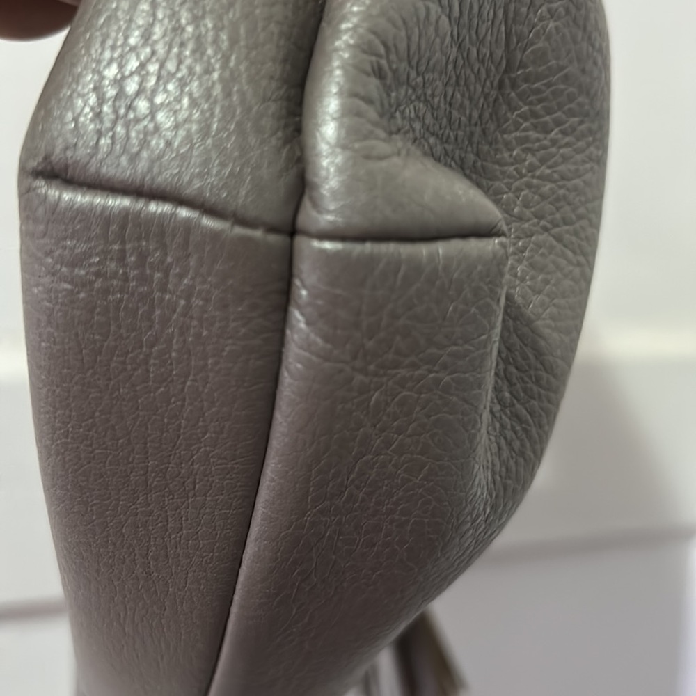 HOBO International ✨gray shoulder purse as is - Picture 8 of 14